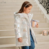 Girls Thick Down Parka – Warm Waterproof Outerwear
